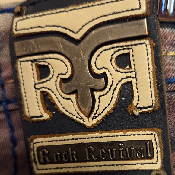 Mens Rock Revival Jeans - Picture 3 of 8